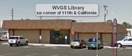 West Valley Gennealogical Society